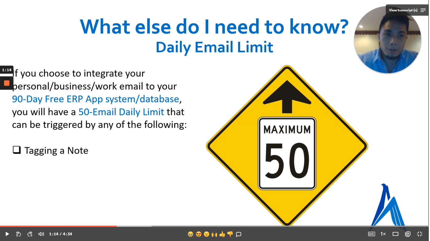 90 Day Free ERP App   What Else Do I Need to Know (Requirement 5)